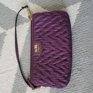 Coach wristlet